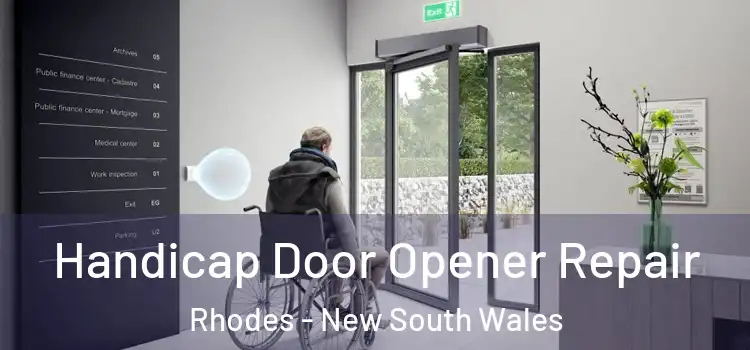 Handicap Door Opener Repair Rhodes - New South Wales