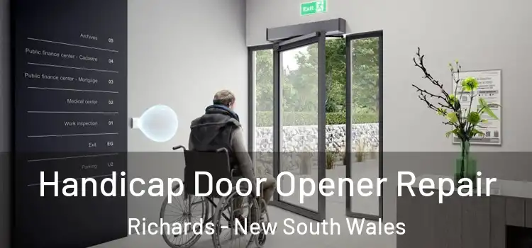Handicap Door Opener Repair Richards - New South Wales