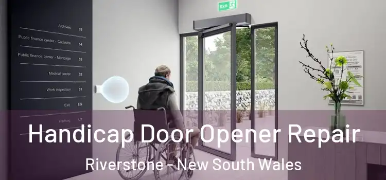 Handicap Door Opener Repair Riverstone - New South Wales