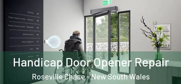 Handicap Door Opener Repair Roseville Chase - New South Wales