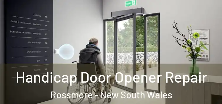 Handicap Door Opener Repair Rossmore - New South Wales
