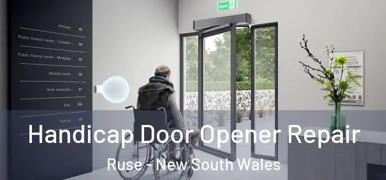 Handicap Door Opener Repair Ruse - New South Wales