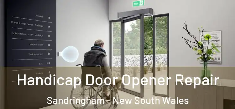 Handicap Door Opener Repair Sandringham - New South Wales