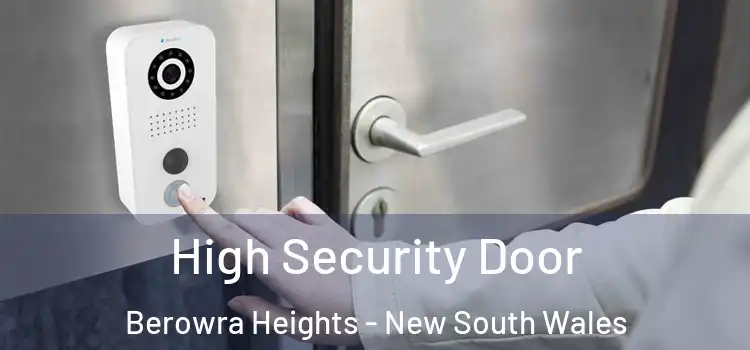 High Security Door Berowra Heights - New South Wales