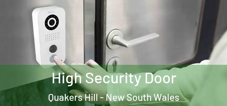 High Security Door Quakers Hill - New South Wales