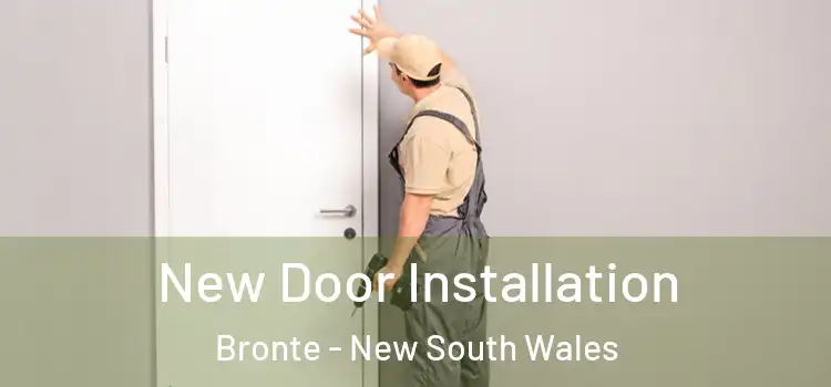 New Door Installation Bronte - New South Wales