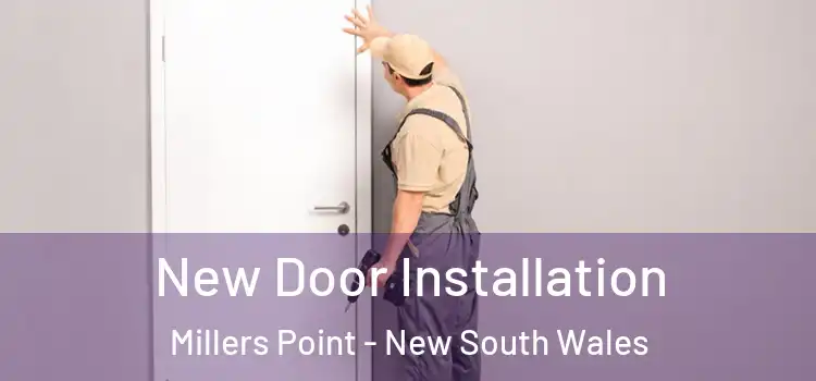 New Door Installation Millers Point - New South Wales
