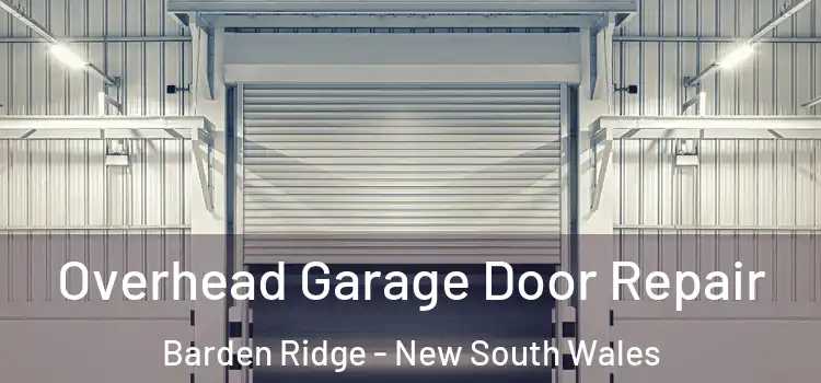 Overhead Garage Door Repair Barden Ridge - New South Wales