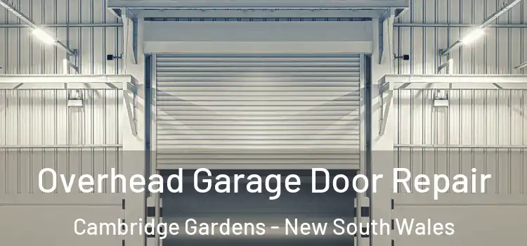 Overhead Garage Door Repair Cambridge Gardens - New South Wales