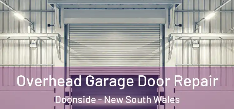 Overhead Garage Door Repair Doonside - New South Wales
