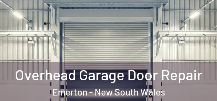 Overhead Garage Door Repair Emerton - New South Wales