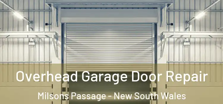 Overhead Garage Door Repair Milsons Passage - New South Wales
