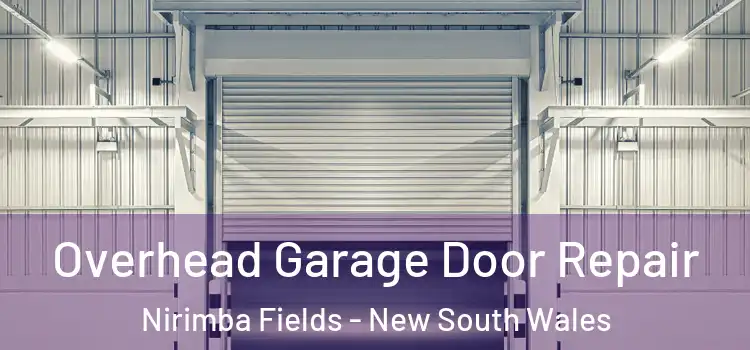 Overhead Garage Door Repair Nirimba Fields - New South Wales