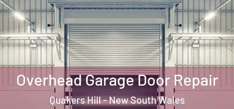 Overhead Garage Door Repair Quakers Hill - New South Wales