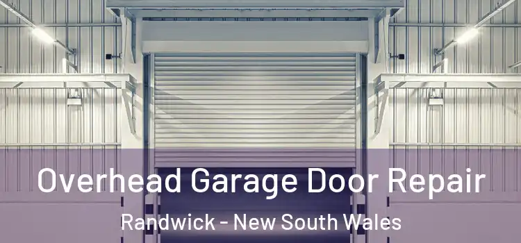 Overhead Garage Door Repair Randwick - New South Wales