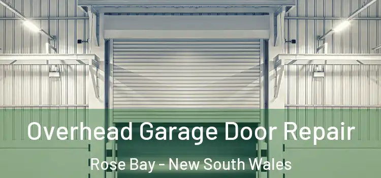 Overhead Garage Door Repair Rose Bay - New South Wales