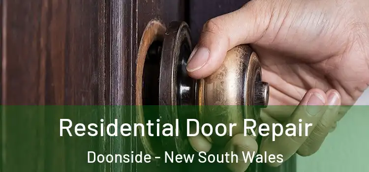 Residential Door Repair Doonside - New South Wales