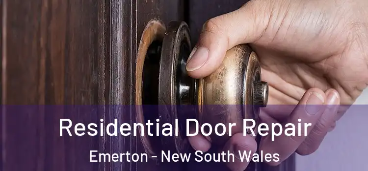 Residential Door Repair Emerton - New South Wales