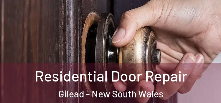 Residential Door Repair Gilead - New South Wales