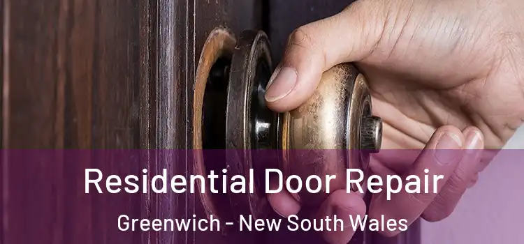 Residential Door Repair Greenwich - New South Wales