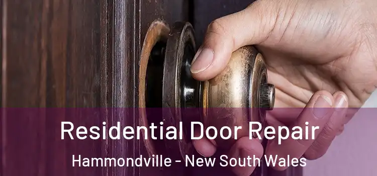 Residential Door Repair Hammondville - New South Wales
