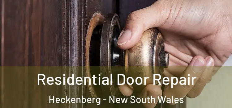 Residential Door Repair Heckenberg - New South Wales