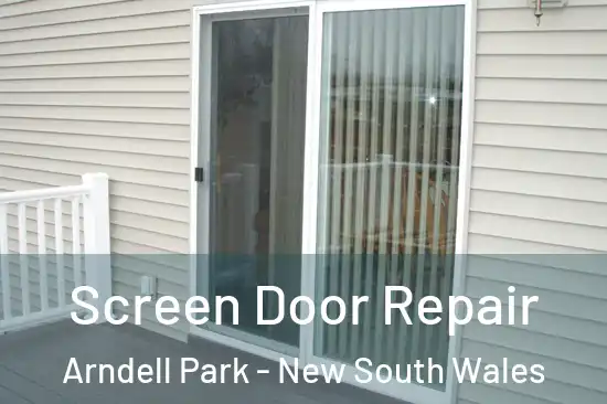 Screen Door Repair Arndell Park - New South Wales