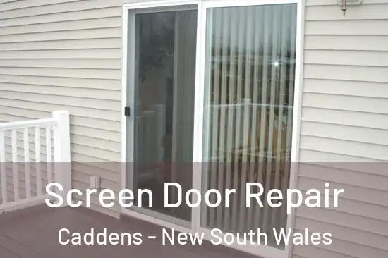 Screen Door Repair Caddens - New South Wales