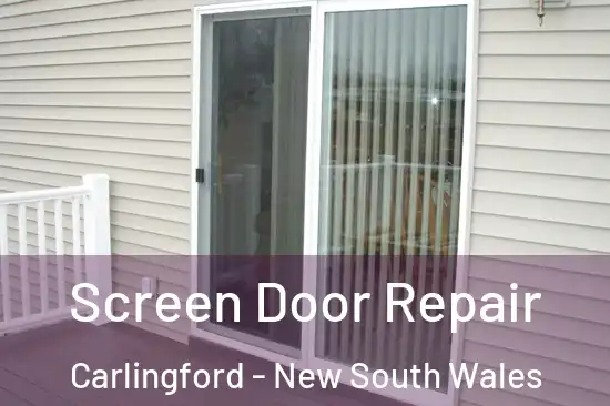 Screen Door Repair Carlingford - New South Wales