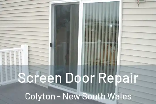 Screen Door Repair Colyton - New South Wales