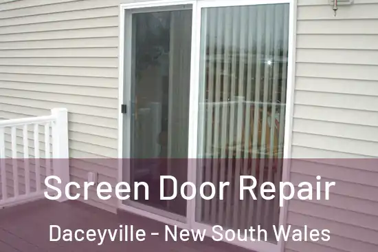 Screen Door Repair Daceyville - New South Wales
