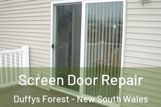 Screen Door Repair Duffys Forest - New South Wales