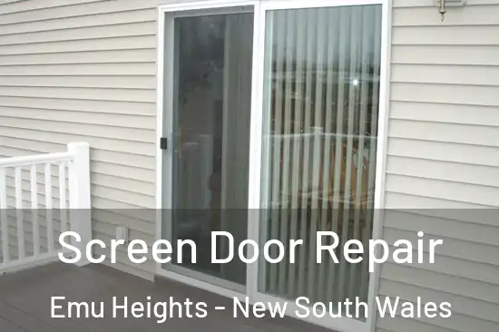 Screen Door Repair Emu Heights - New South Wales