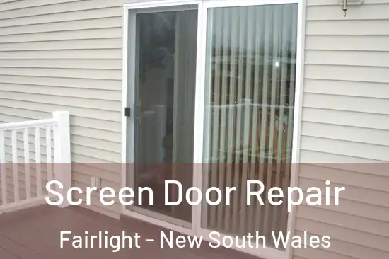 Screen Door Repair Fairlight - New South Wales