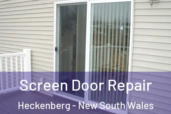 Screen Door Repair Heckenberg - New South Wales