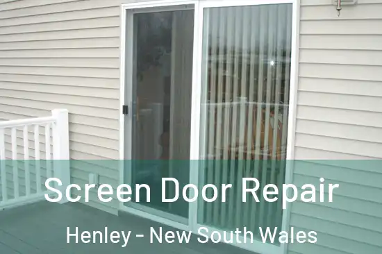 Screen Door Repair Henley - New South Wales