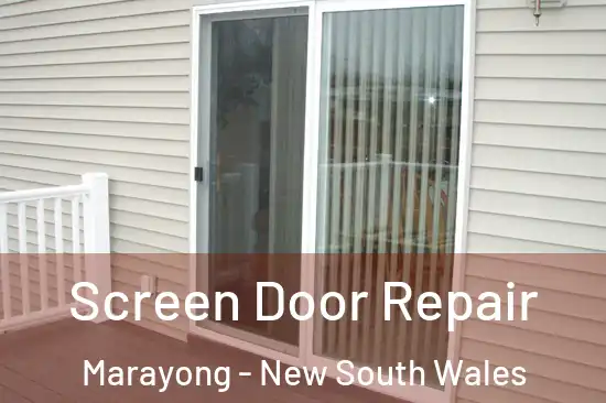 Screen Door Repair Marayong - New South Wales