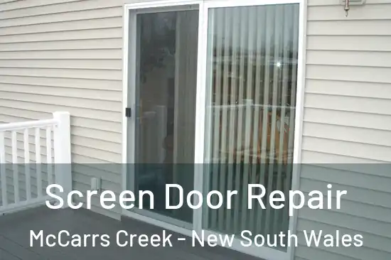 Screen Door Repair McCarrs Creek - New South Wales