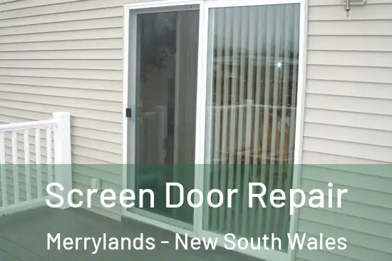 Screen Door Repair Merrylands - New South Wales