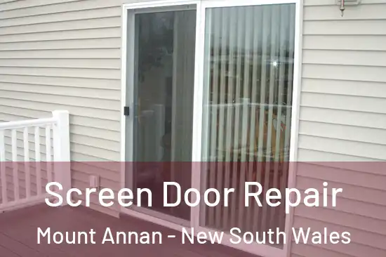 Screen Door Repair Mount Annan - New South Wales
