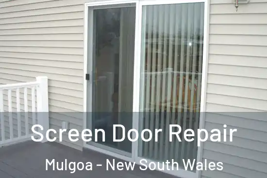 Screen Door Repair Mulgoa - New South Wales