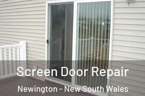 Screen Door Repair Newington - New South Wales