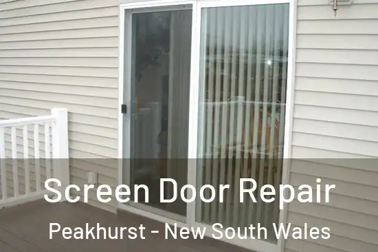 Screen Door Repair Peakhurst - New South Wales