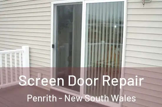 Screen Door Repair Penrith - New South Wales