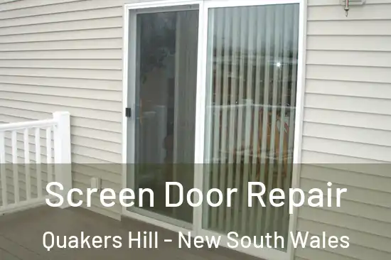Screen Door Repair Quakers Hill - New South Wales