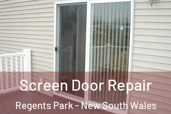 Screen Door Repair Regents Park - New South Wales