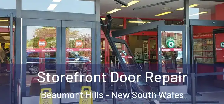Storefront Door Repair Beaumont Hills - New South Wales