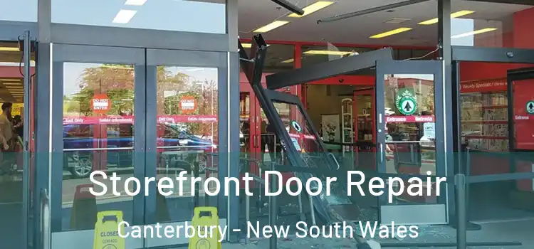 Storefront Door Repair Canterbury - New South Wales