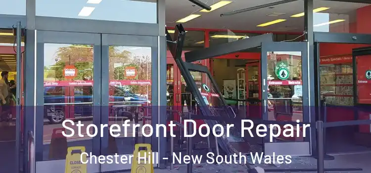 Storefront Door Repair Chester Hill - New South Wales