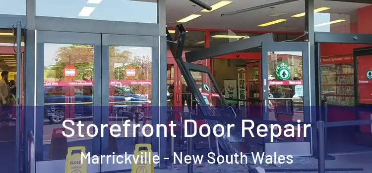 Storefront Door Repair Marrickville - New South Wales
